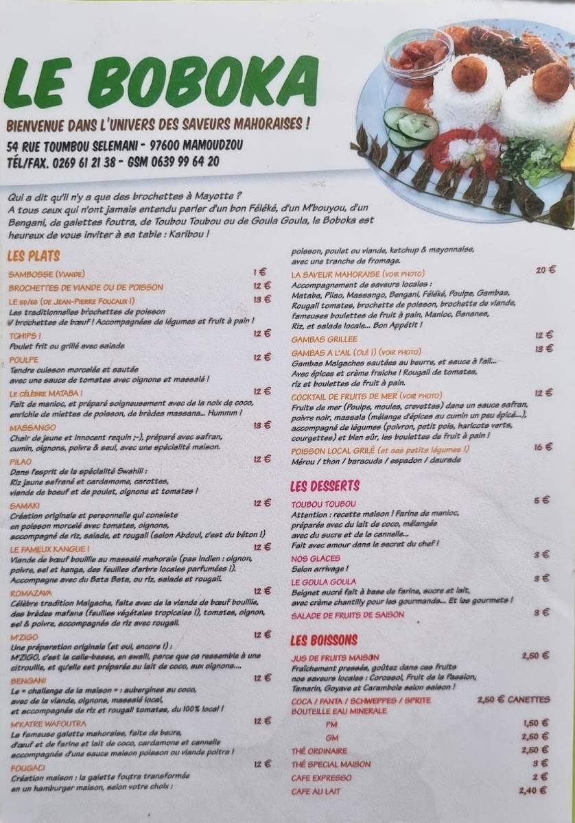 Menu Le Boboka-1